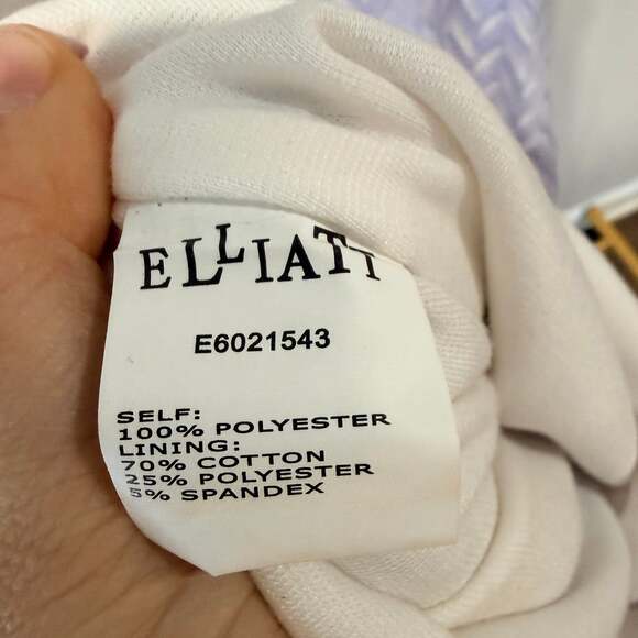 Elliatt - Revolve Lilac Zip Front Dress- Size L Retails $170-$200 - Picture 7 of 7